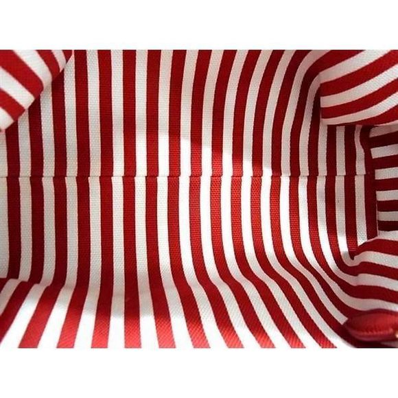 Prada Prada 1na693 Canvas Pouch Multi Case Small Bag Ladies Red Ax3243 - Picture 4 of 6